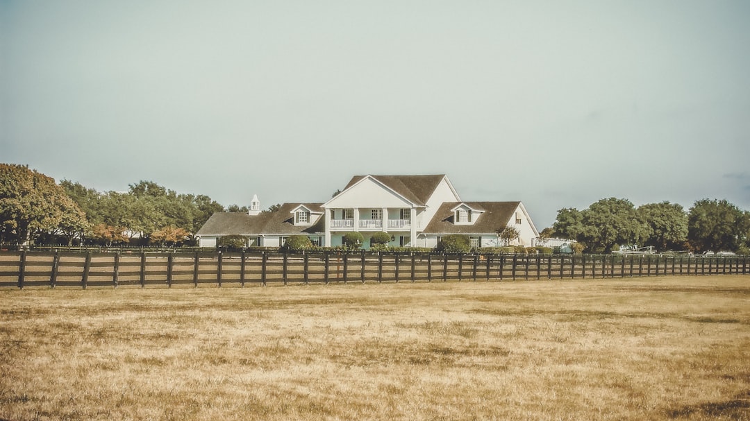 The iconic Southfork Ranch bakes in the hot afternoon Texas Sun.